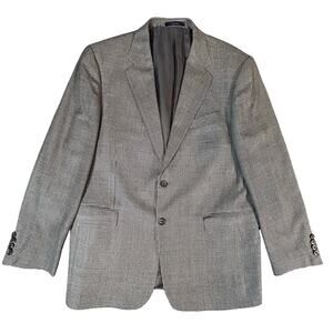Joseph Abboud Wool and‎ Silk Blazer Sport Coat Suit Jacket Size 42R "Flaws"